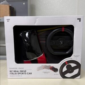 Sharper Image RC Italia Car with Black and Red Design‎